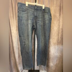 Lucky Brand Men's Dark Wash Straight Jeans